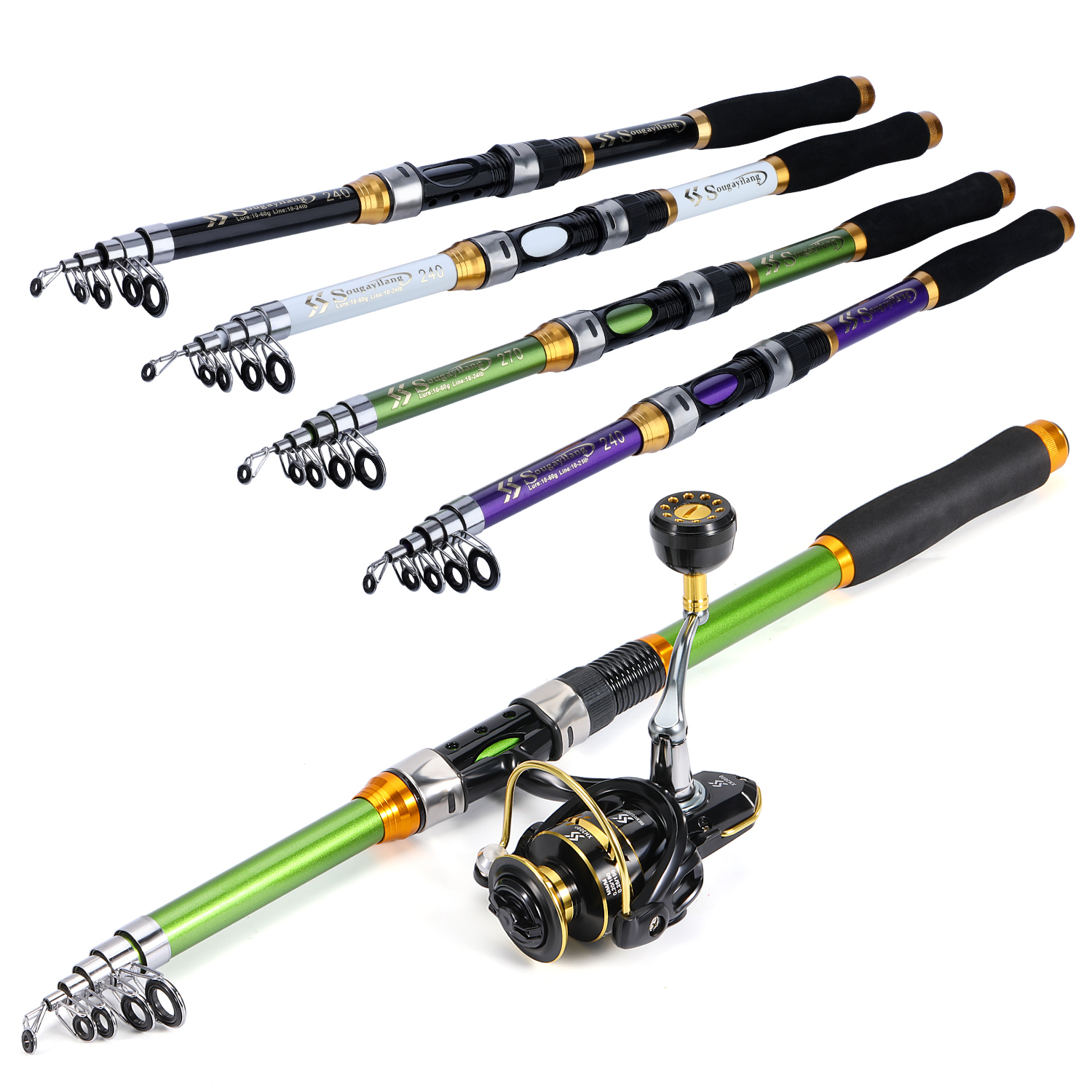 Sougayialng spinning fishing r - Conventional Reel recension och pris